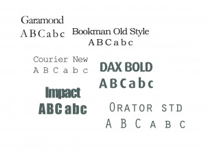 Trendy or Traditional Fonts