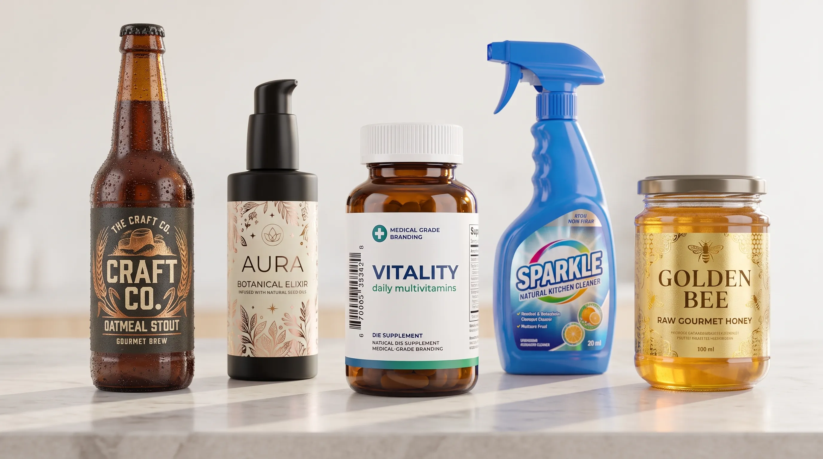 Five Applications of Polypropylene Labels Across Different Products