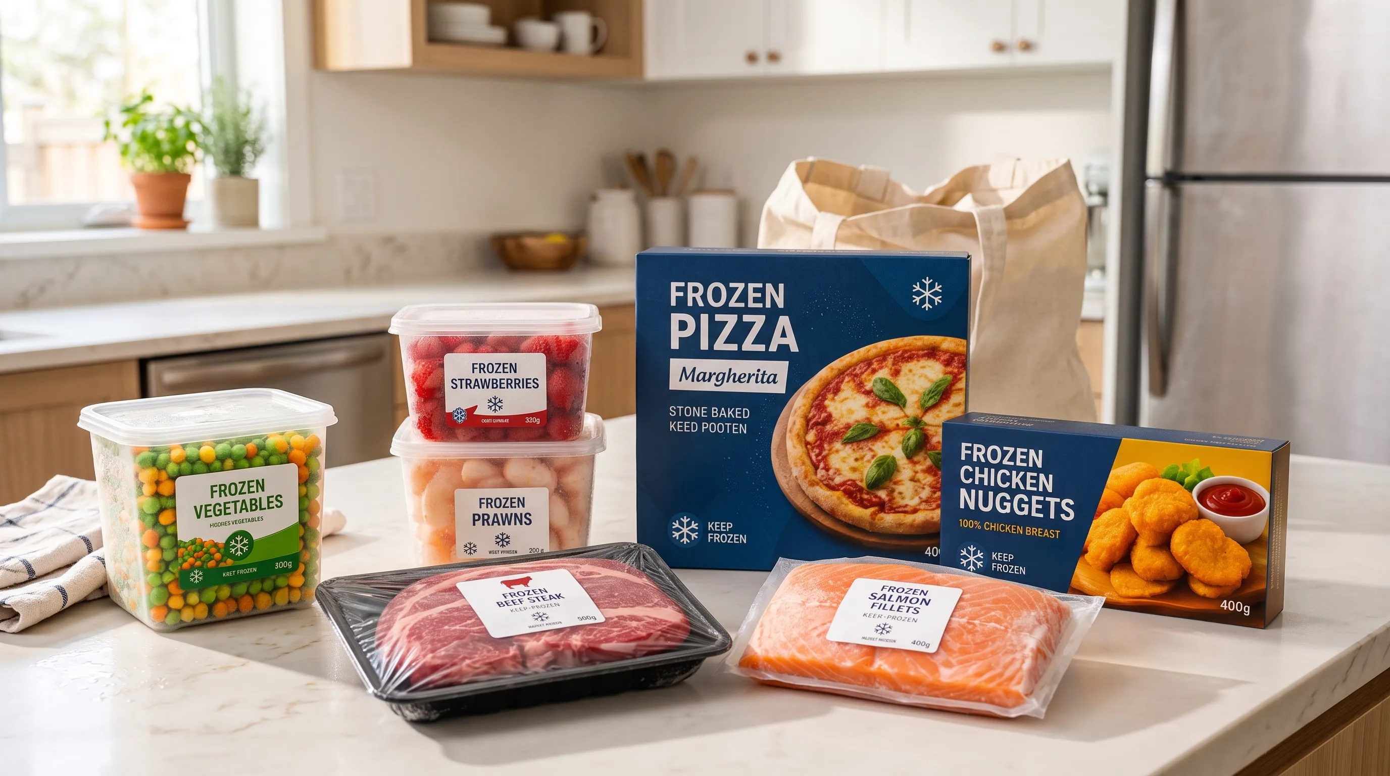 Frozen Food Packaging and Labelling: A General Guide