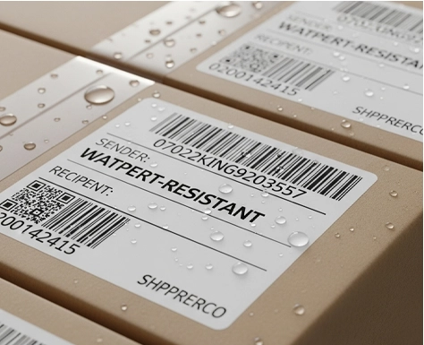6. Are shipping labels waterproof? 6. Are shipping labels waterproof?