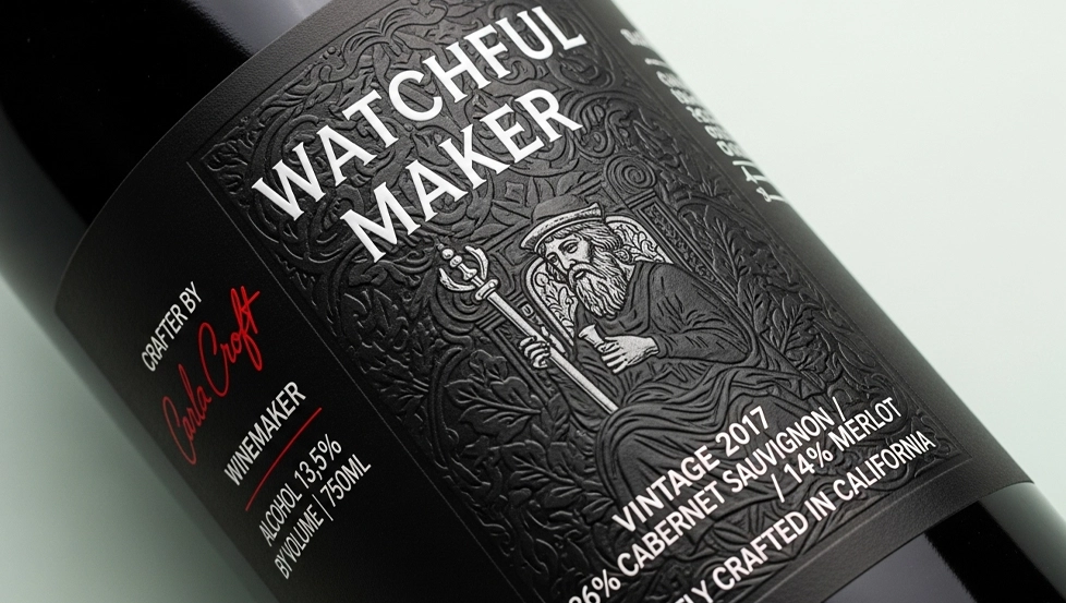 Embossed & Debossed Labels for Premium Packaging