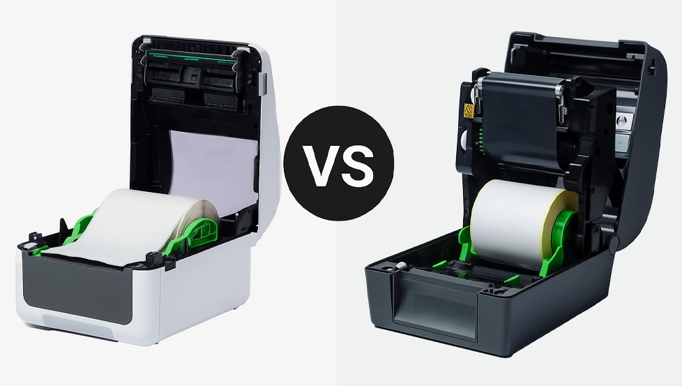 Understanding the Difference Between Direct Thermal and Thermal Transfer Printing