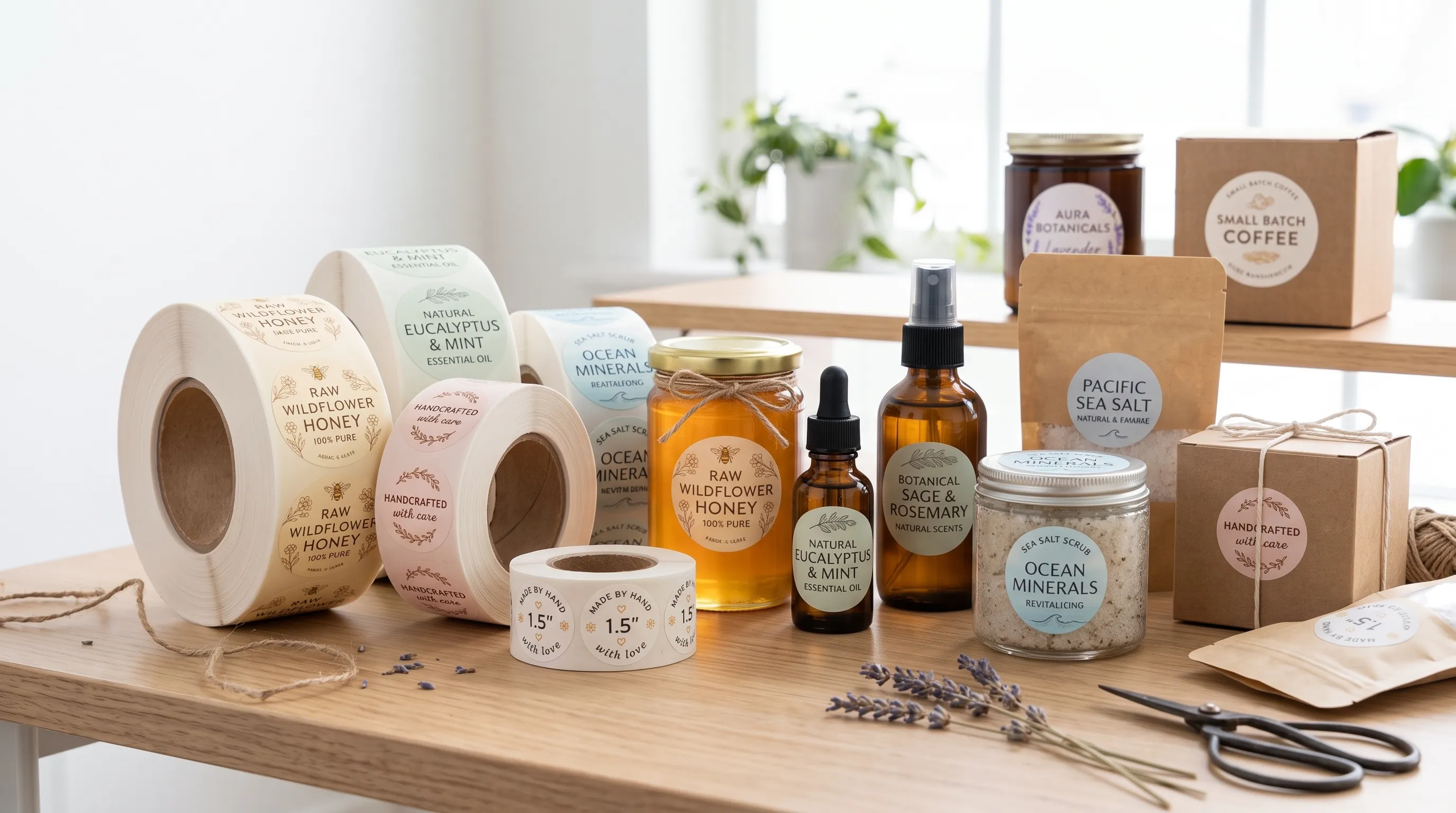 Professional Roll Labels for Products and Packaging