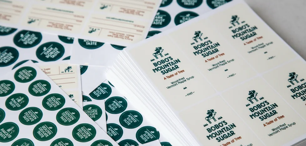 Boost brand awareness with custom A4 labels