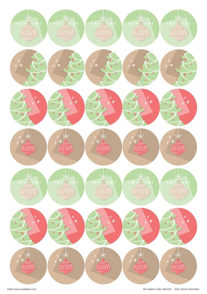 Christmas stickers / envelope seals