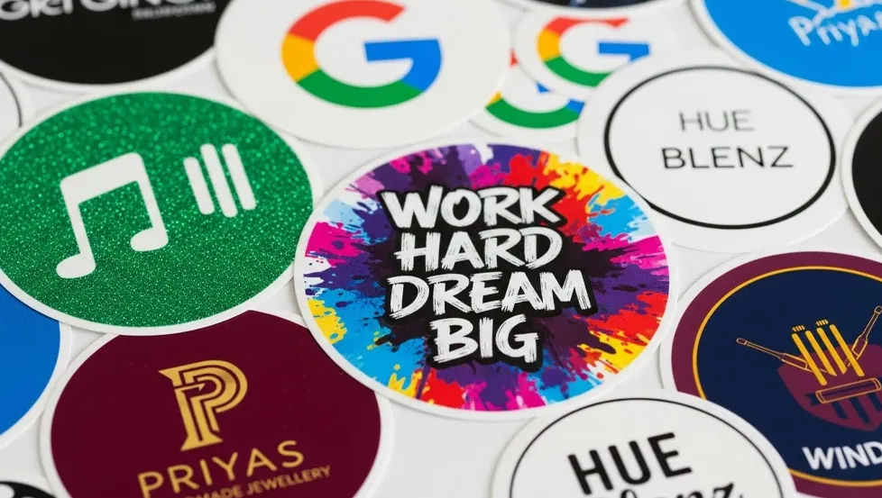 Create Your Own Super Sticker Sets with Round Labels from aalabels