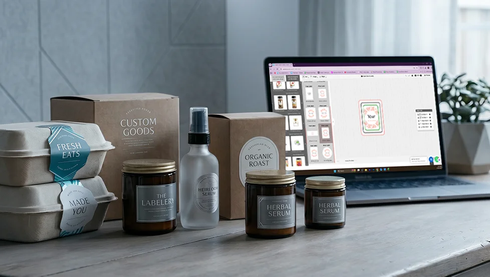 Custom Labels: Personalised Label Printing Online