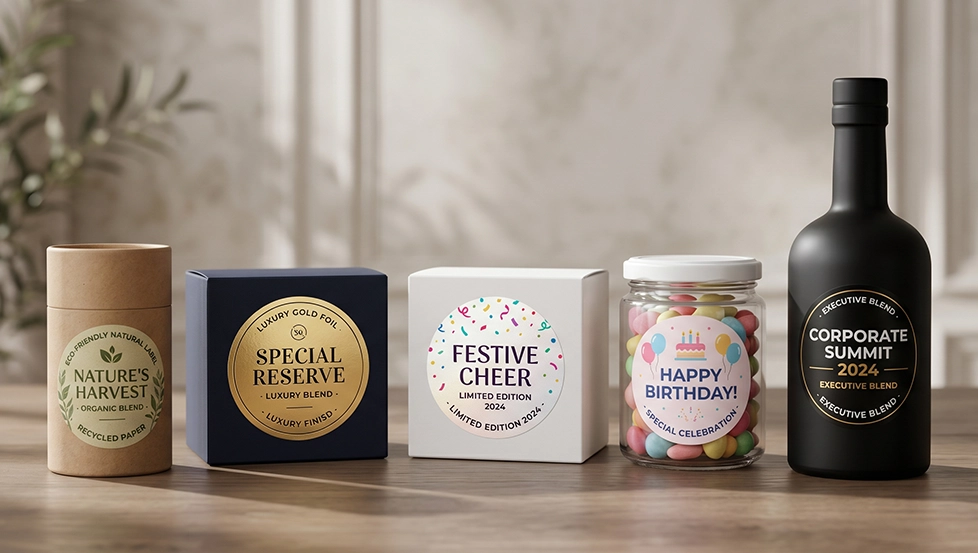 Five Creative Circular Label Ideas for Special Occasions to Boost Your Brand