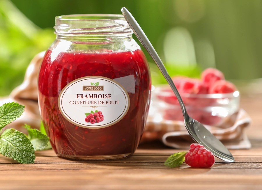 Étiquetage et vente de confiture maison avec des AA Labels