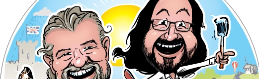 As Hairy Biker Dave Myers Rides out of Strictly, We Pay Him a Fitting Tribute