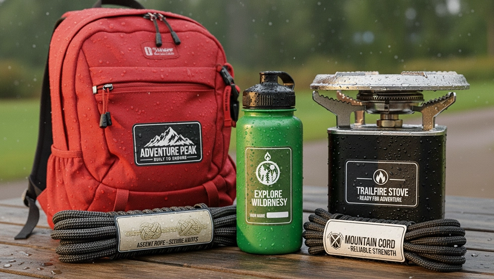 How Custom Weatherproof Labels Enhance Outdoor Brand Visibility