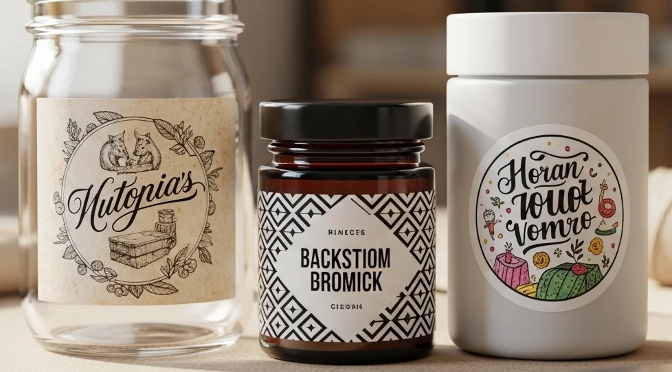 Custom jar label templates for every need