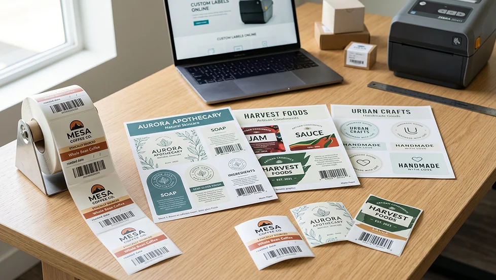 How to Design Your Own Printed Labels or Stickers
