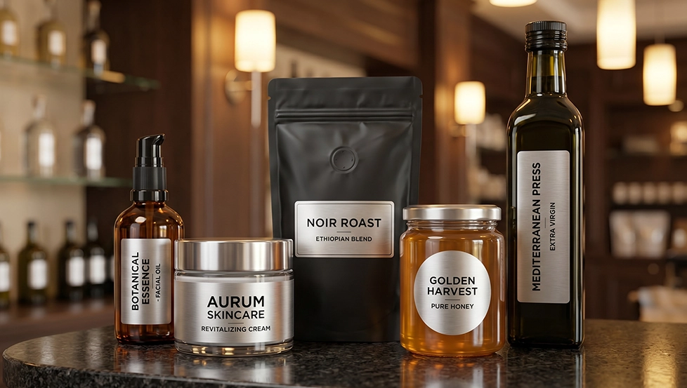 Silver Labels: Enhancing Product Presentation and Building Customer Trust