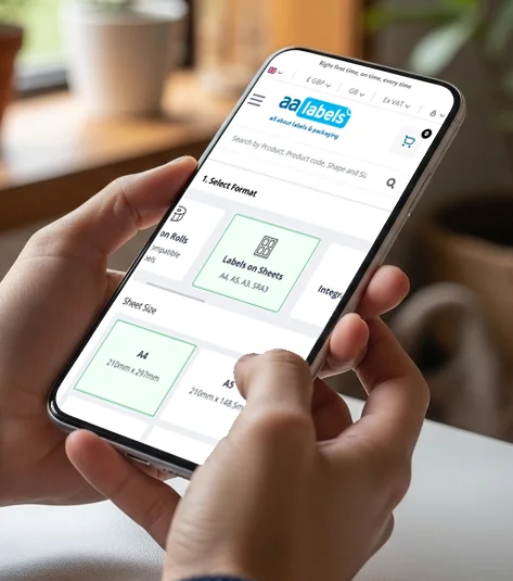 Faster label shopping on mobile