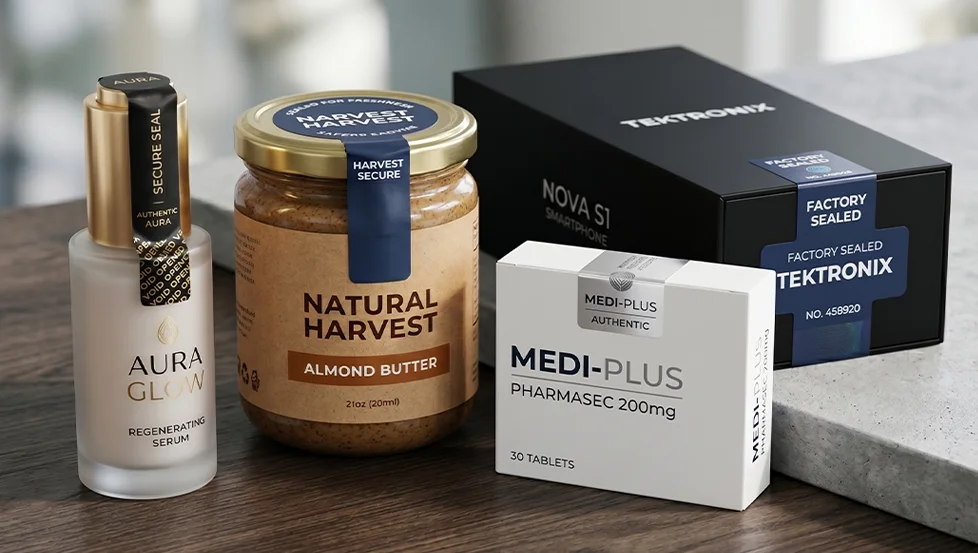 Tamper Evident & Custom Tamper Proof Labels