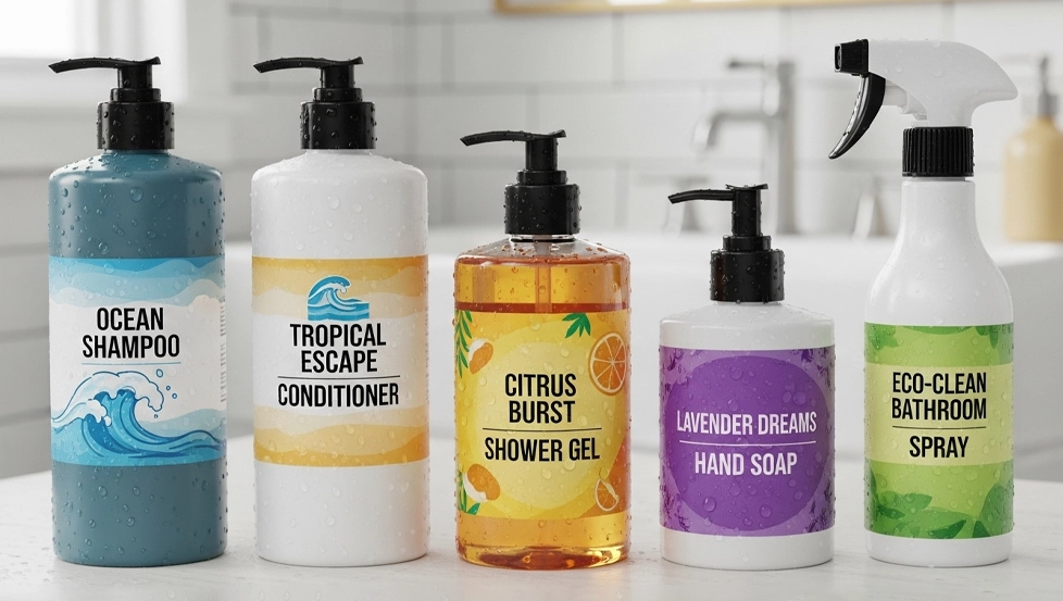 Water-Resistant Labels: A Perfect Addition to Bathroom and Water-Exposed Products