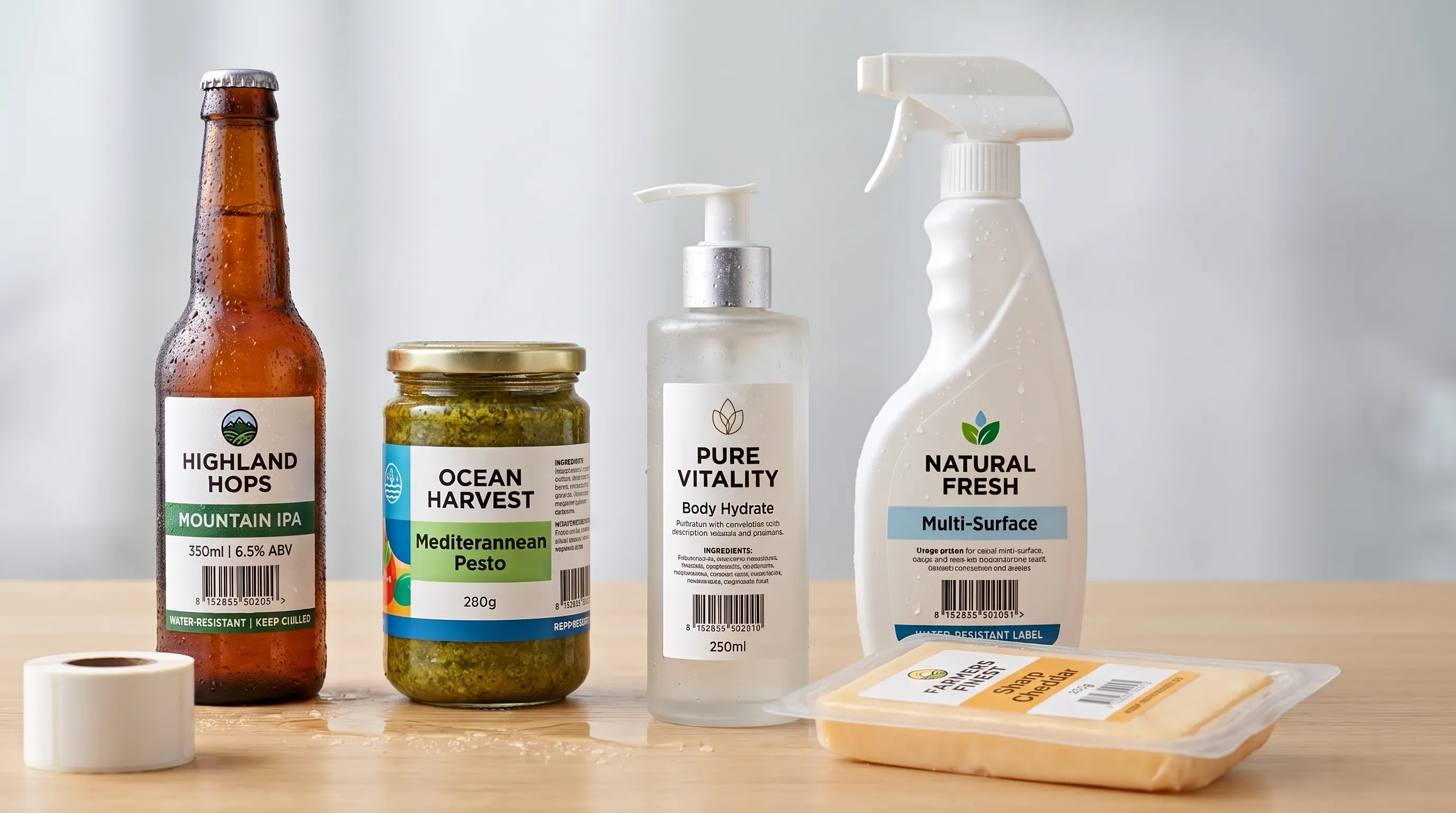 Water-Resistant Labels for Different Industries: Uses and Benefits