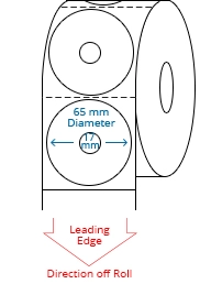 65 (17) mm Circle Roll Labels