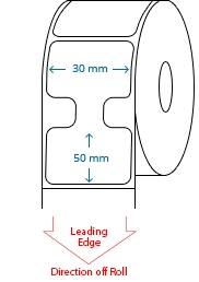 30 mm x 50 mm Roll Labels