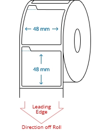 48 mm x 48 mm Roll Labels