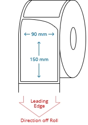 90 mm x 150 mm Roll Labels