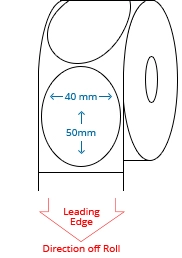40 mm x 50 mm Roll Labels