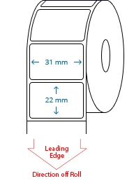 31 mm x 22 mm Roll Labels