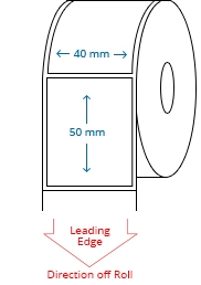 40 mm x 50 mm Roll Labels