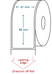 41 mm x 98 mm Roll Labels