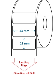 44 mm x 23 mm Roll Labels