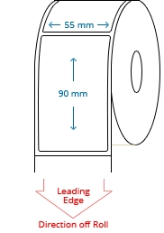 55 mm x 90 mm Roll Labels