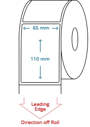 65 mm x 110 mm Roll Labels