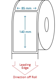 85 mm x 140 mm Roll Labels