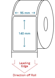 95 mm x 140 mm Roll Labels