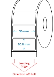 96 mm x 50.8 mm Roll Labels