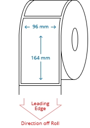 96 mm x 164 mm Roll Labels