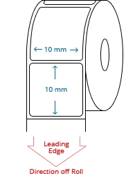 10 mm x 10 mm Roll Labels