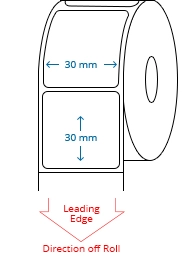 30 mm x 30 mm Roll Labels