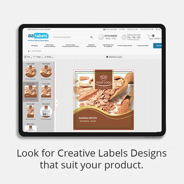 Create Your Labels with Our Label Design Service | AA Labels