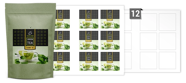 Square Labels For Printing On A3 Sheets