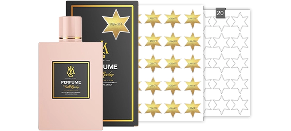 Star Labels On A4 Sheets