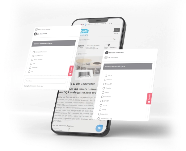 Free Barcode & QR Code Generator for Labels | AA Labels