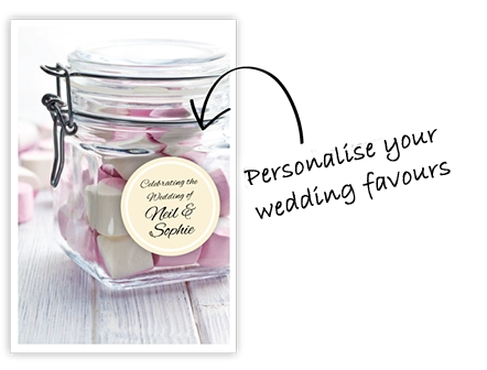Blank and Custom Sweet Jar Labels and Stickers | AA Labels