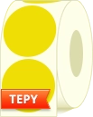 Economy Direct Thermal Yellow Paper