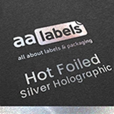 Silver Holographic Pattern
